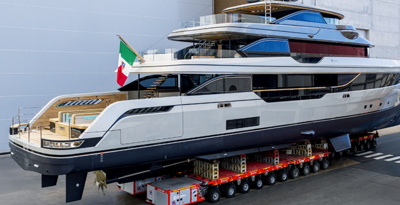 Admiral Panorama 50 yacht launch