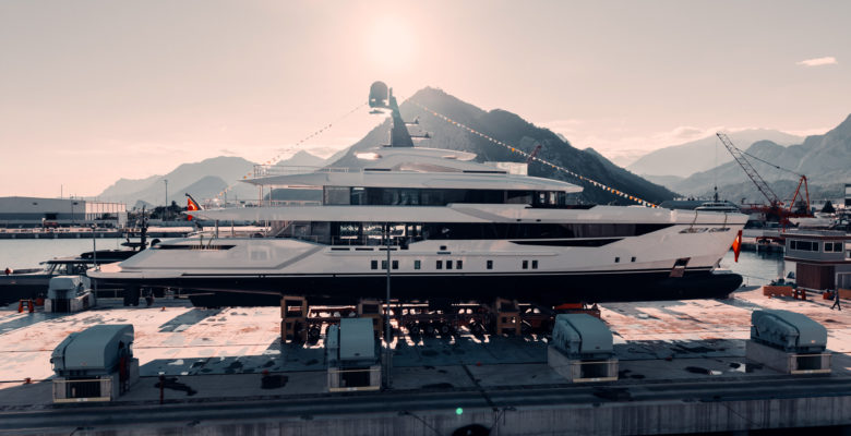 Bilgin NB83 yacht launch