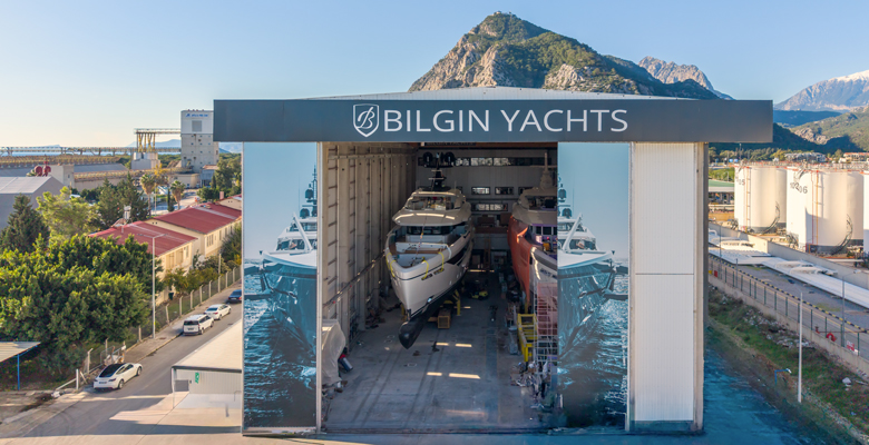 Bilgin NB83 yacht launch