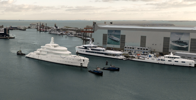 Amels 80 yacht hull 5