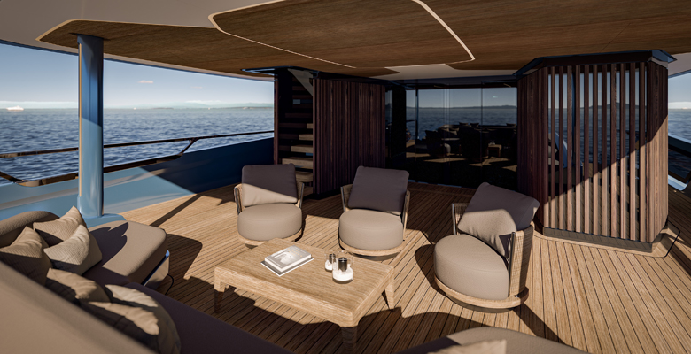 Tuxedo Yachting House Ceccarelli 40 yacht