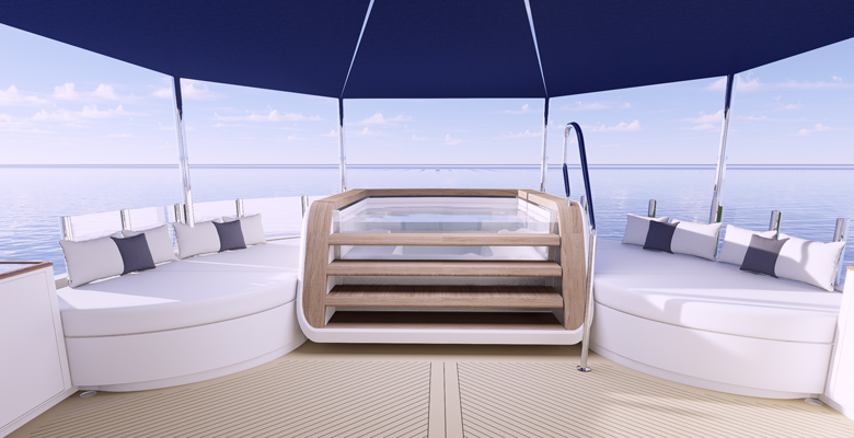 refit of the yacht Mirabella
