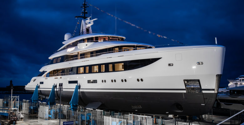 Benetti B.Now 67M yacht Dagger launch