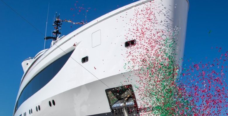 Benetti B.Now 67M yacht Dagger launch