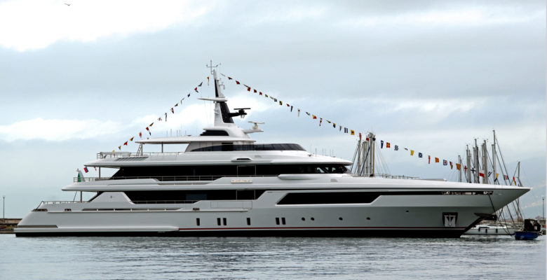 launch of the yacht Legacy 4