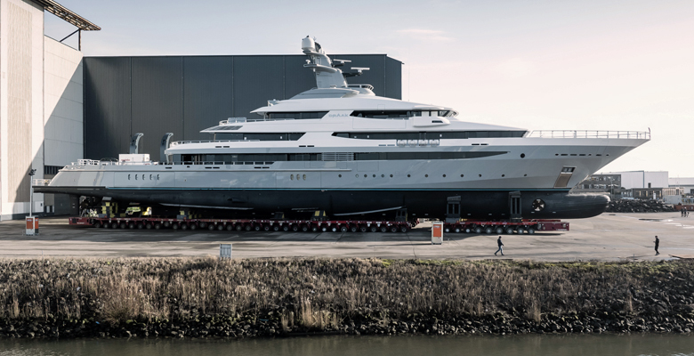 Oceanco relaunches yacht Draak