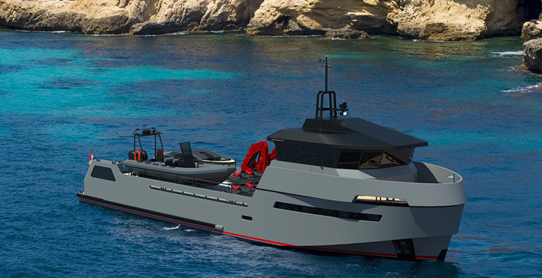 Lynx Yachts XYT 34 yacht hull 1