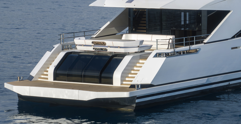yacht Ximena gym