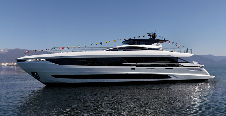 Mangusta GranSport 34 yacht launch