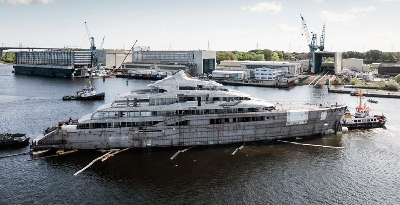 Lurssen yacht Project Ziggy tech launch