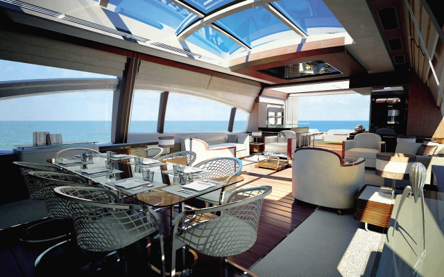 Azimut Grande 120 SL saloon