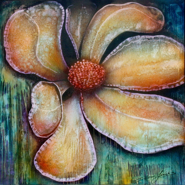 Dean Loucks Sad Lilly painting