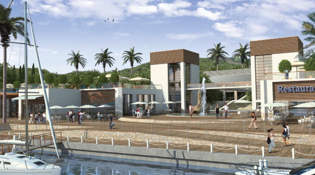 Karpaz Gate Marina promenade