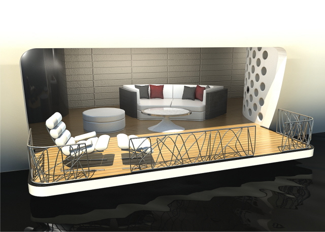 Soliloquy beach deck